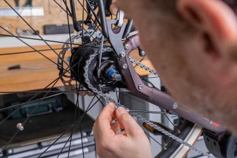 leven Botsing Isaac Achtertandwiel van een fiets met versnellingsnaaf vervangen | Contec-parts